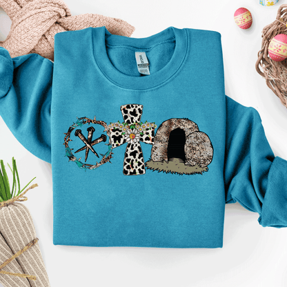 A Lot Can Happen in 3 Days Crown, Cross, Rock T-Shirt, Easter T Shirt, Jesus Shirt, Easter Christian Shirt, Easter Gift, Family Easter Shirt, Trendy Easter Tee